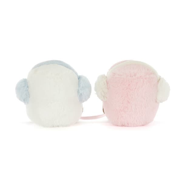 Jellycat Amuseables Toastie Pink and White Marshmallows Pehmolelu