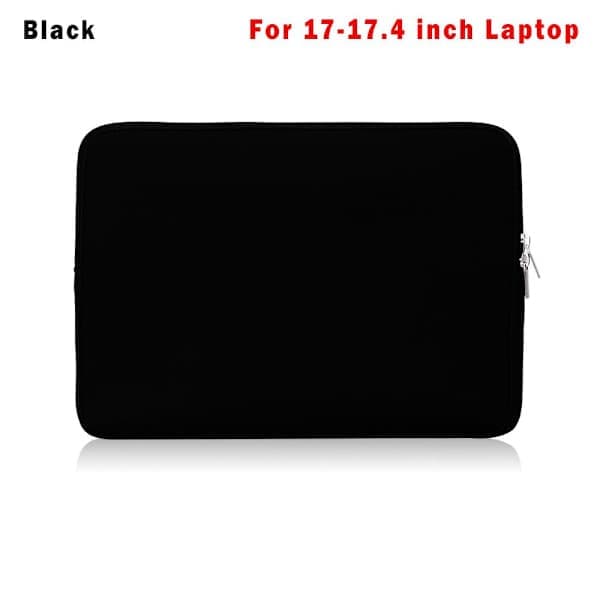Laptop Sleeve Taske SORT TIL 14 - 14,5 TOMMER Sort til 14 - 14,5 Tommer