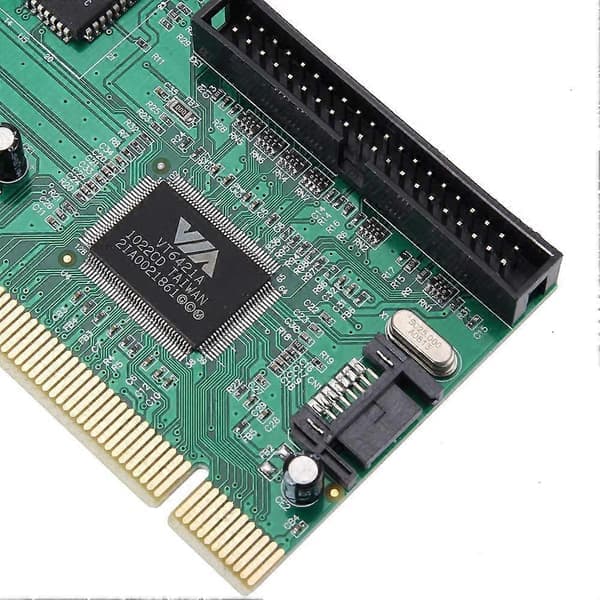 PCI til 3 porte SATA + IDE Combo Controller Kort Adapter Konverter VIA6421 Chip HDD AC388