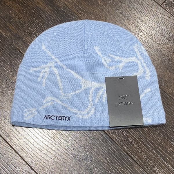 Arc'teryx Bird Head Toque Mössa Ljusblå Merinoull Stickad Vintermössa Unisex Ljusblå Light blue