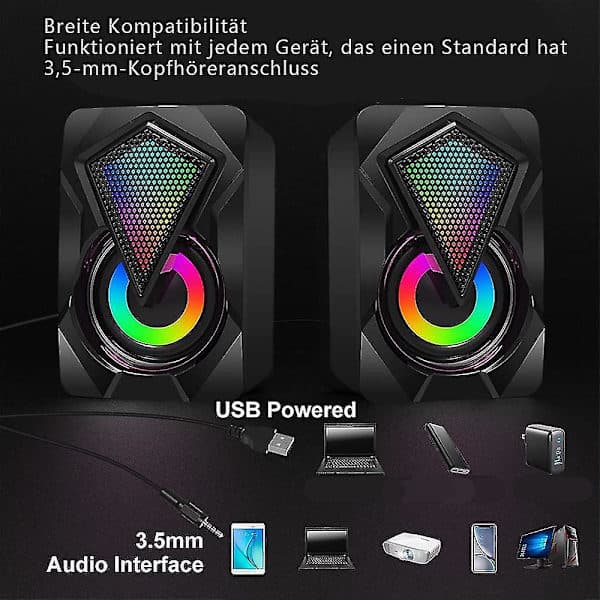 YS-203 Bluetooth Karaoke Høyttaler Trådløs Mikrofon (Sølv)