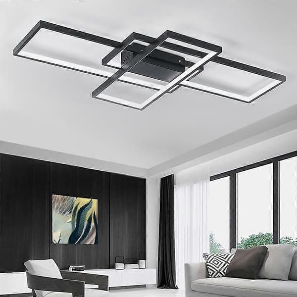 Livingandhome Modern Rektangulär LED Taklampa