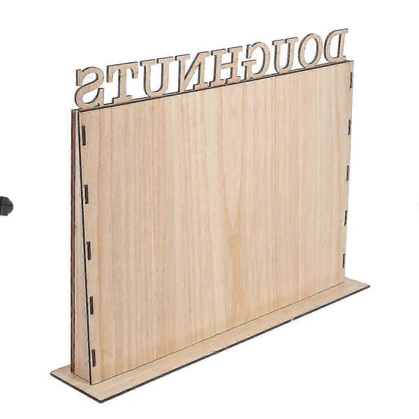50X40 DIY Trämunkväggställ, Kök Munkförvaringsställ, Bröllopsfestinredning