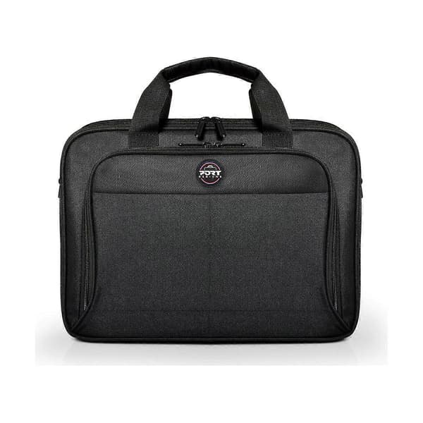 15,6\" laptop taske med rum, Sort