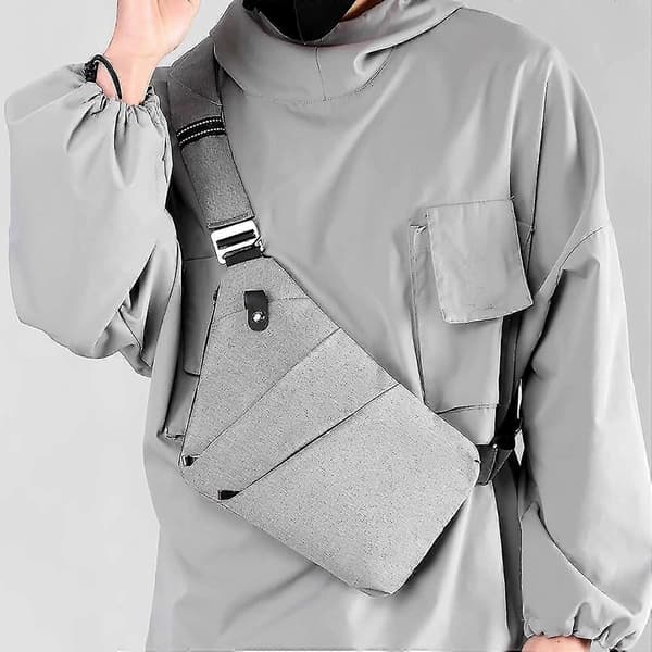 Stöldskyddsväska för kvinnor - Res säkert Red Left Shoulder