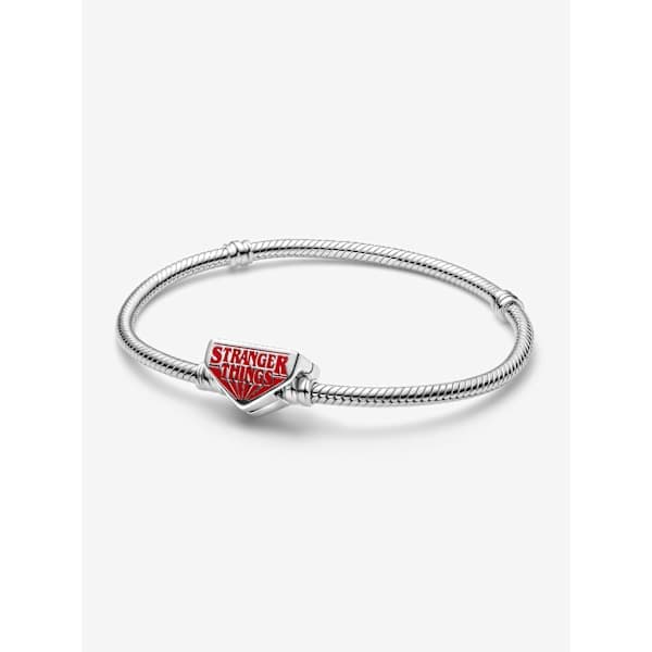 Pandora - Stranger Things - Ormlänksarmband med spänne - Sterling Silver 20cm 7.9in/20cm 7.9in/20cm