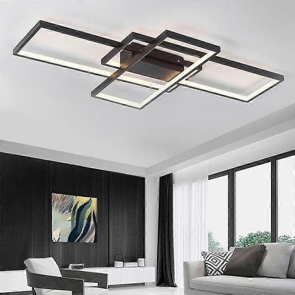 Livingandhome Moderne Rektangulær LED Taklampe