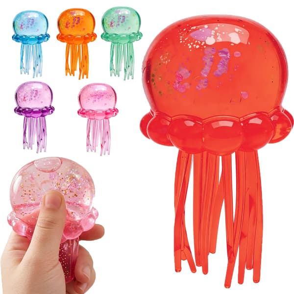 Manet Squishy, Manet Design Kläm Stressboll, Drop Malt Sockerbollar för Ångest Stress, Sensorisk Leksak med en Super Solid Squish för Vuxna Blue