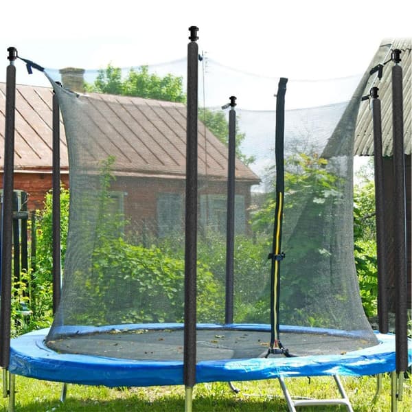 Trampoline Skumstanghylser 15,7 tommer 12 stk Universell Vanntett Black