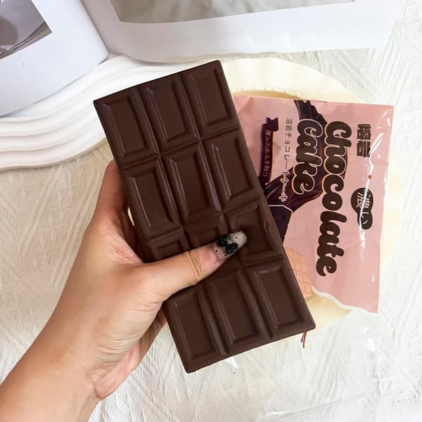 Smør Langsomt Stigende Squishy, Squishy Legetøj, Dumpling Stressbolde, Fidget Legetøj (Chokoladebar Squishy) Chocolate Bar Squishy