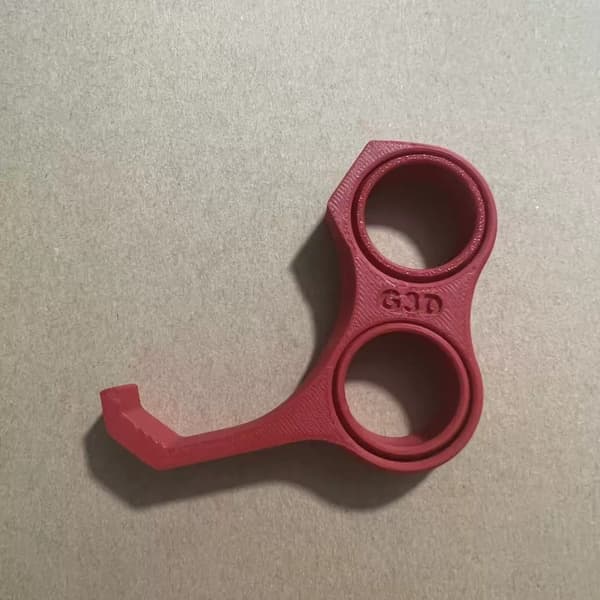 Fidget-puhelinteline, punainen Red