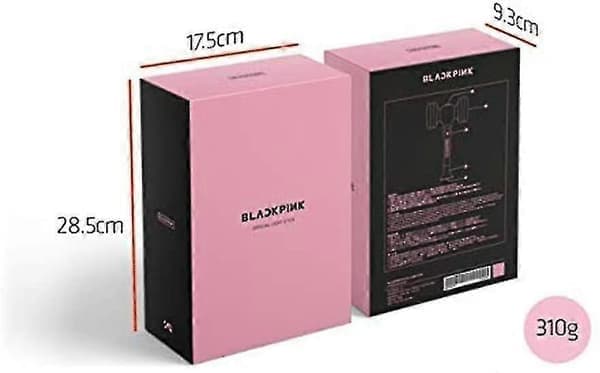 Blackpink Light Stick Hjerte/hammerformet Kpop Led Lampe Konsertlampe Fluorescerende Stick - Perfekt