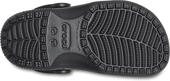 Crocs Klassiske Barnesko med Hull black M5/W7