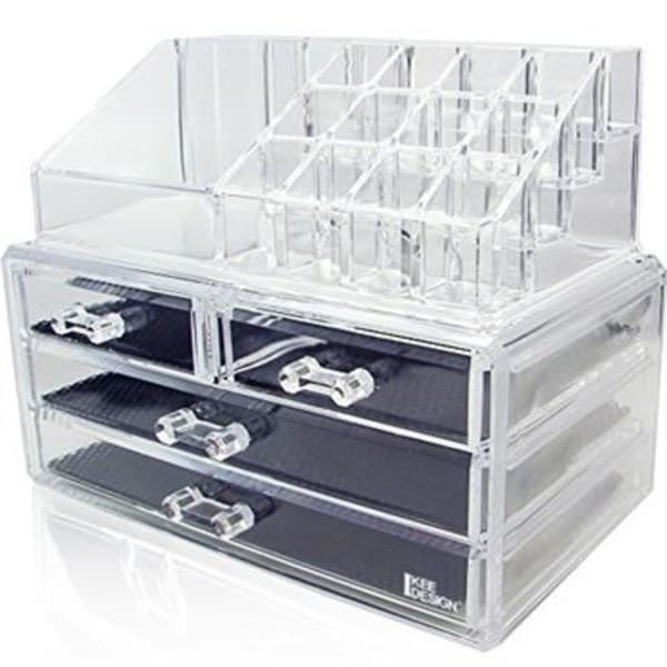 UNIQ Makeup Opbevaring Makeup Organizer Akryl med 4 skuffer SF1155