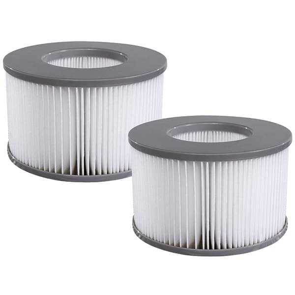 8 st Mspa Pool Bubbelbad Spa Filterpatroner, Poolfilter Ersättningspatron, 2 st 2PCS