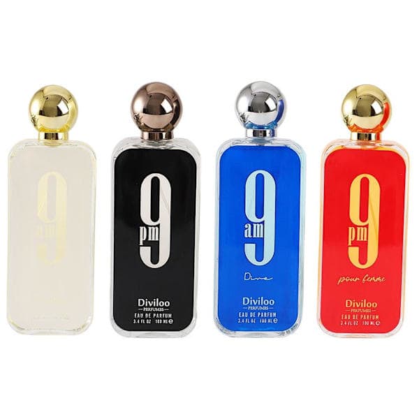 Afnan 21:00 Eau De Parfum 100ml til Mænd Spray - HELT NY I ÆSKE sort 100ml black 100ml