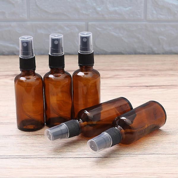 Sprayflaske Brun Glas Sprayflaske til Makeupbrug 20 Stk