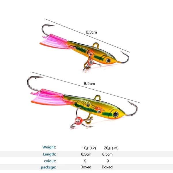 Vinter isfiske sluk metallagn 20G002 002 20g002
