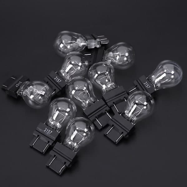 10x 3157 Pære Baglygte Bremselys Baklys S8 Blinklys