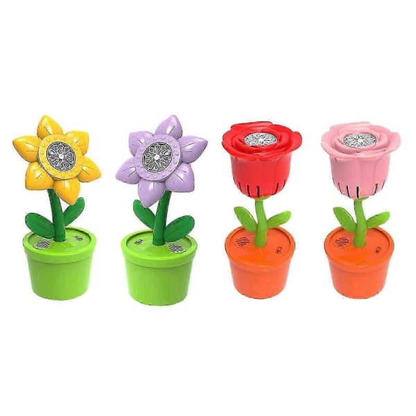 Blomsterboblemaskin for barn - Utendørs lysende boblemaskinleke C