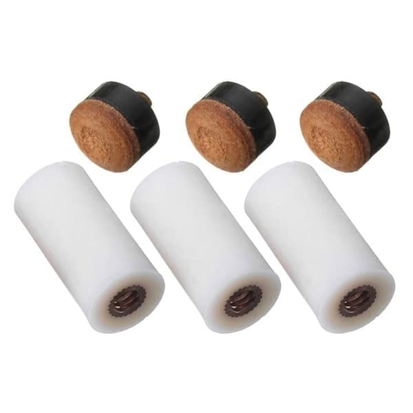 5 st/förpackning Utbytesköspets för biljard 10 mm
