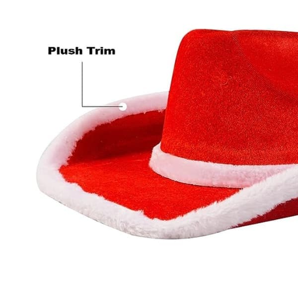 6-delat tomte-cowboyhattset för cosplay, STYLE2 STYLE2