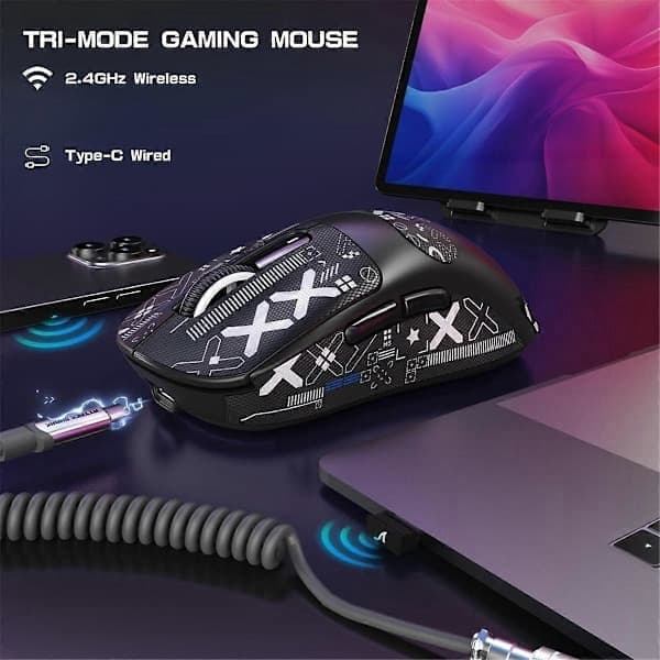 ATTACK SHARK X3 Gamingmus, Pixart PAW3950 Gaming Sensor