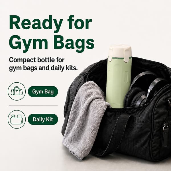 4-i-1 Resetoalettflaskor, Läckagesäker Pumpdispenser, 4 x 30 ml, Grön Green