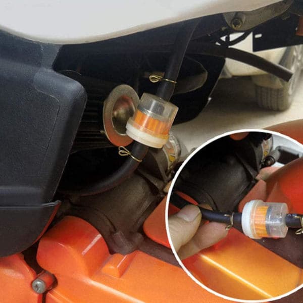 10-pakning drivstoffiltre for gressklippere mopedfiltre