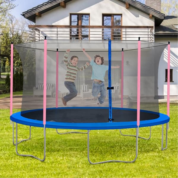 Trampoline Skumstanghylser 15,7 tommer 12 stk Universell Vanntett Pink