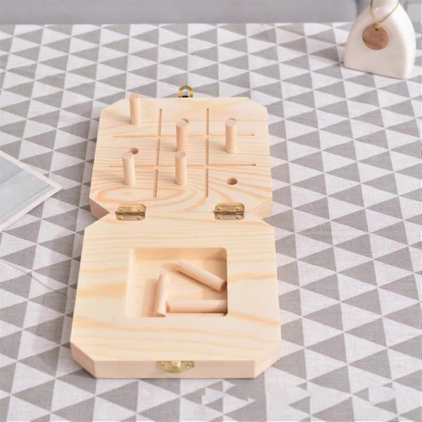 Pegboard for fingerferdighet, tre 9-hulls pegboard med pinner, reaksjonshastighetstrener, finmotorikk