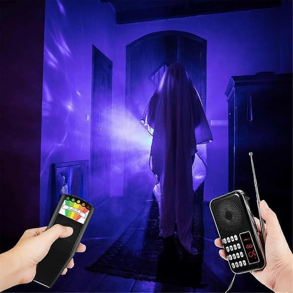2 stk. udstyrssæt inkluderer LED EMF-måler magnetfelt og enhed til elektromagnetisk paranormal I