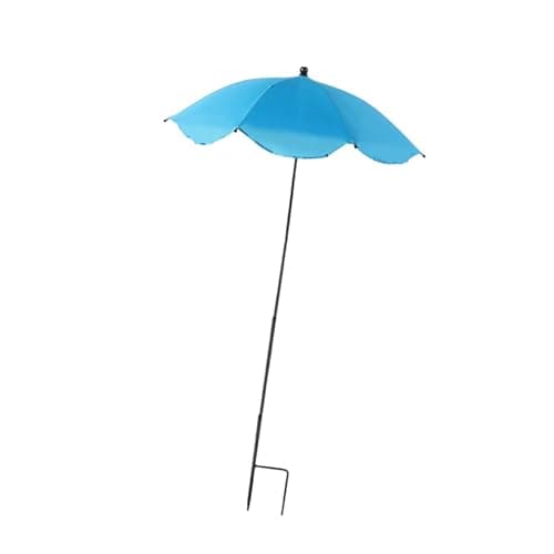 Værbestandig planteskyggeparaply Blue