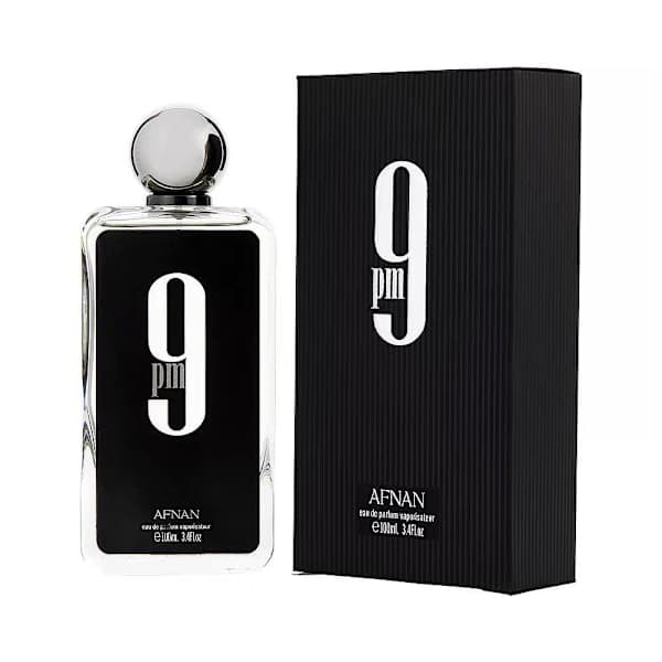Afnan 9 PM Eau De Parfum Spray til Mænd 100ml/3,4 Fl Oz splinterny original~
