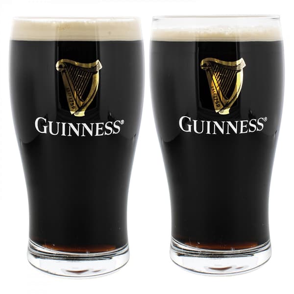 Guinness Logotyp 2-pack Tulpanformade 20oz Pintglas Set