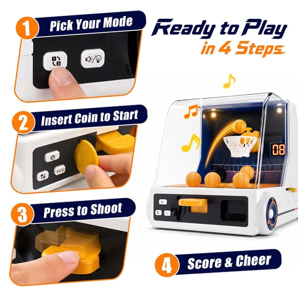 iPlay, iLearn Koripallolelu Pöytäpeli Lapsille Ikä 3-5, 4-6-8