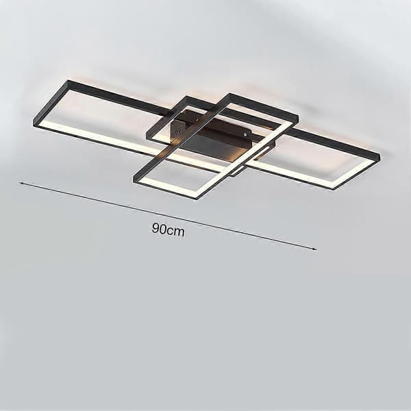 Livingandhome Modern Rektangulär LED Taklampa