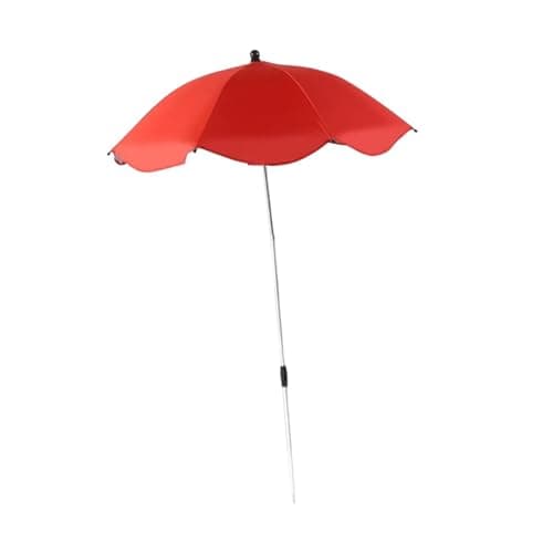 Værbestandig planteskyggeparaply Red