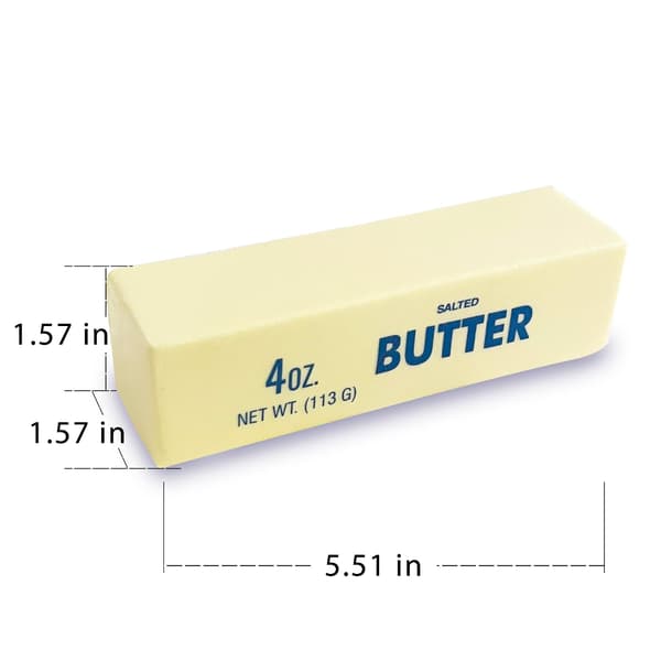 Smør Langsomt Stigende Squishy, Squishy Legetøj, Dumpling Stressbolde, Fidget Legetøj 1pcs Butter Stick Squishy Set