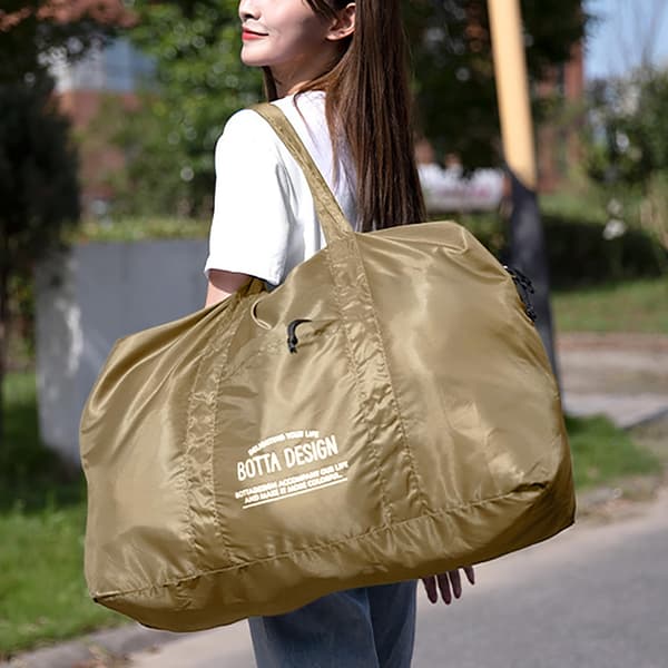 Veki Liten Reisbag for Reise, Lette Håndbagasjer, Khaki, M Khaki M