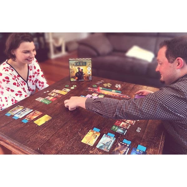 Wonders Duel, Brettspill, Alder 10+, 2 Spillere, 30 Minutter Spilletid Spesielle Gaver