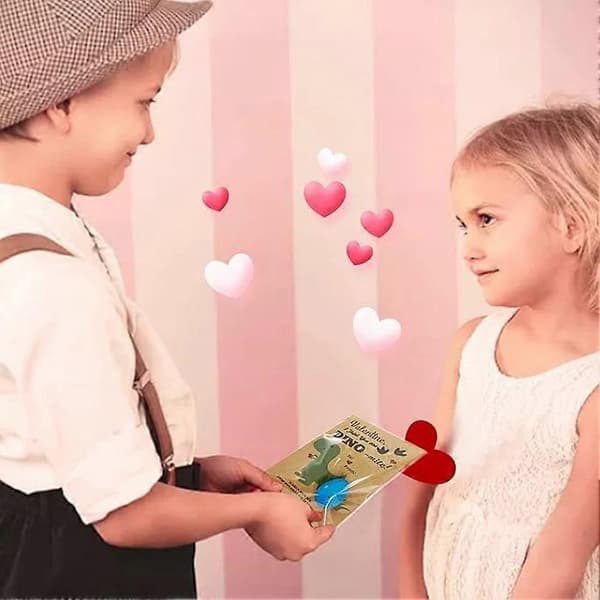 Klekkende dinosaur-egg-leker - påske- og valentinsdagsgave til barn B 12PCS