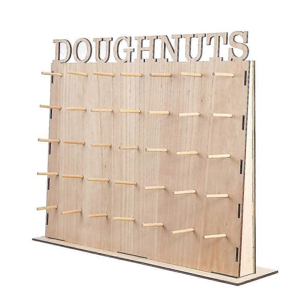 50X40 DIY Trämunkväggställ, Kök Munkförvaringsställ, Bröllopsfestinredning
