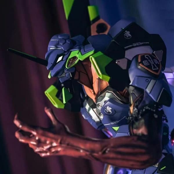 Evangelion Unit-01 figur med udskiftelige arme GK Anime Statue Model Unit