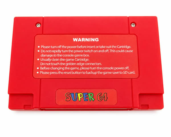 Super 64 Plus 340 i 1 Multi Spilpatron til Nintendo N64 | Kompatibel med videospilkonsol
