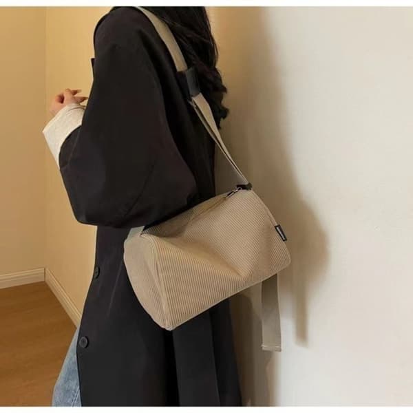 Axelremsväska Crossbody-väska, Khaki khaki
