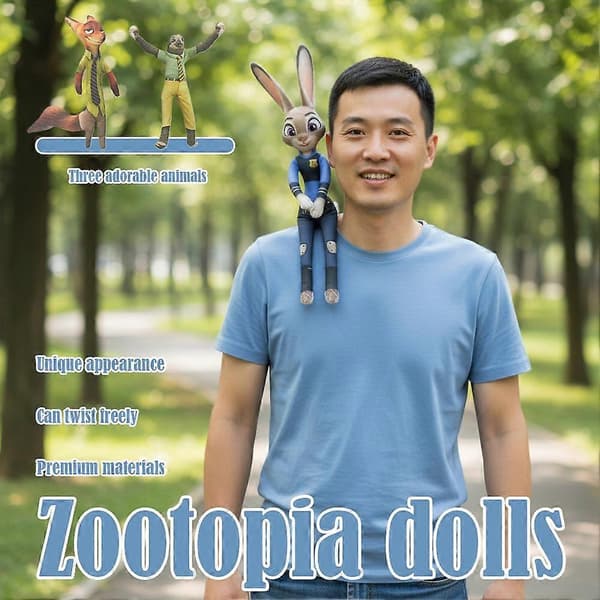 🔥 Judy B Zootopia Nick Judy | Professionel kvalitet til internationale standarder. B 1pcs