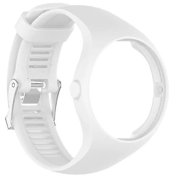 Silikon Sportarmband för Polar M200 Vit Vit White