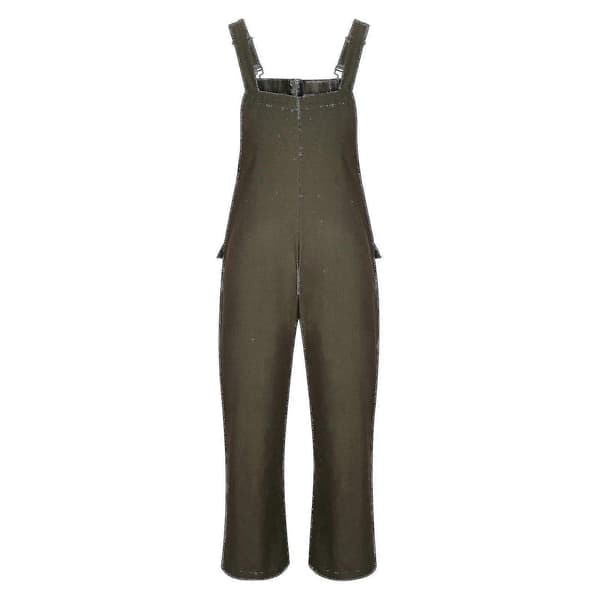 Afslappede Retro Overalls til Mænd - Løstsiddende Store Cargo Bukser Gray L