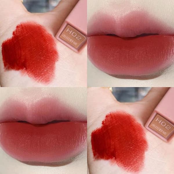 Fløjl Læbestift Lip Gloss Langvarig Lip Gloss Fløjl Mat Læbestift Fuld Blød Let J9y0 H04# one-size H04# one-size